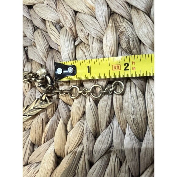 J Crew Authentic Honey Bee Crystal Stone Multicolor Necklace Yellow 🐝 - Picture 9 of 9